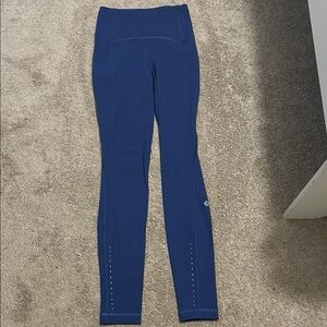 Lululemon psychic blue leggings Size 0